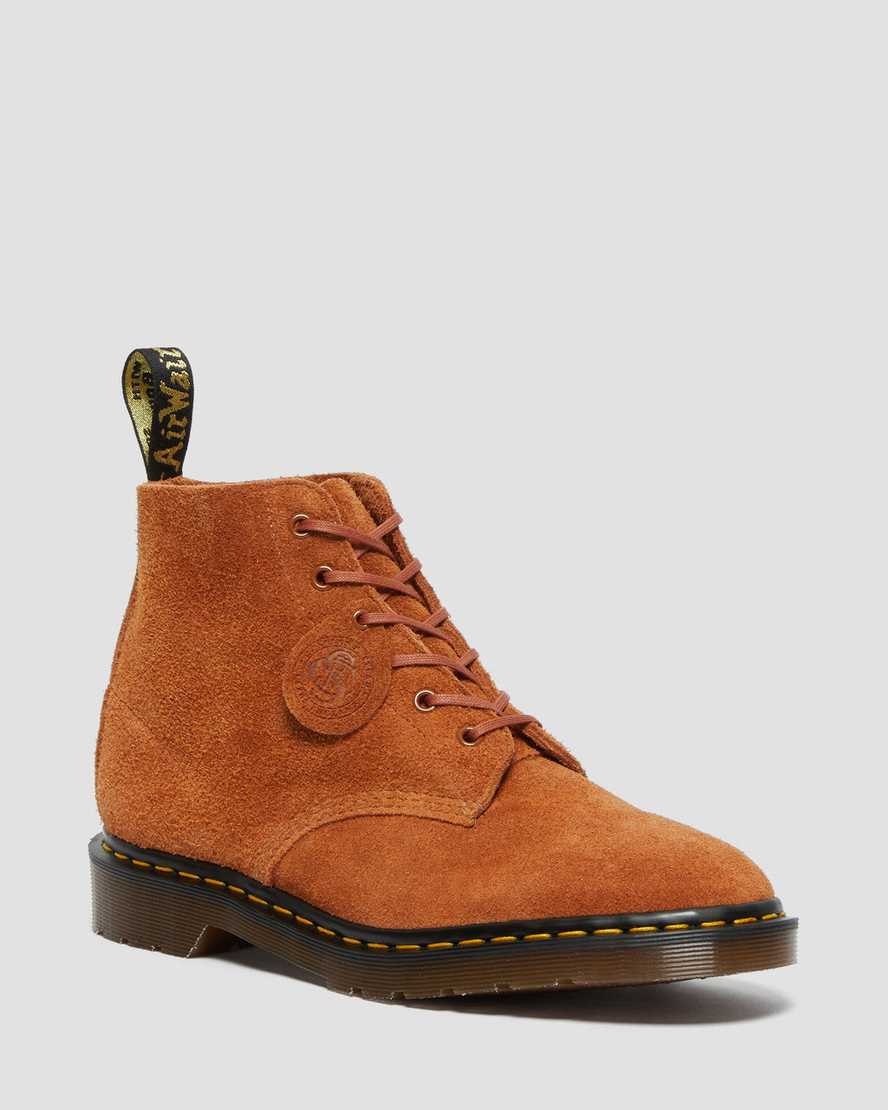 Dr. Martens 101 Suede Miesten Nilkkurit - Ruskea Nilkkurit [182-UTRJNQ]